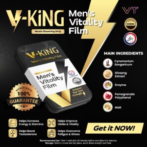 V-King - Men's Vitality Film (10 Sachets)